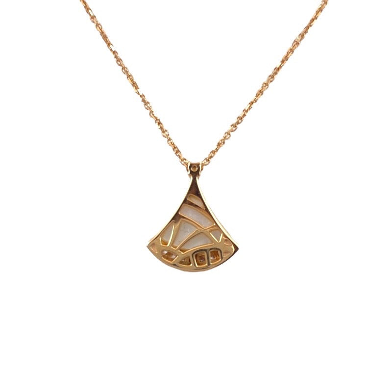 【中古】【BVLGARI】ブルガリ ディーヴァドリーム ネックレス K18ピンクゴールド レディース