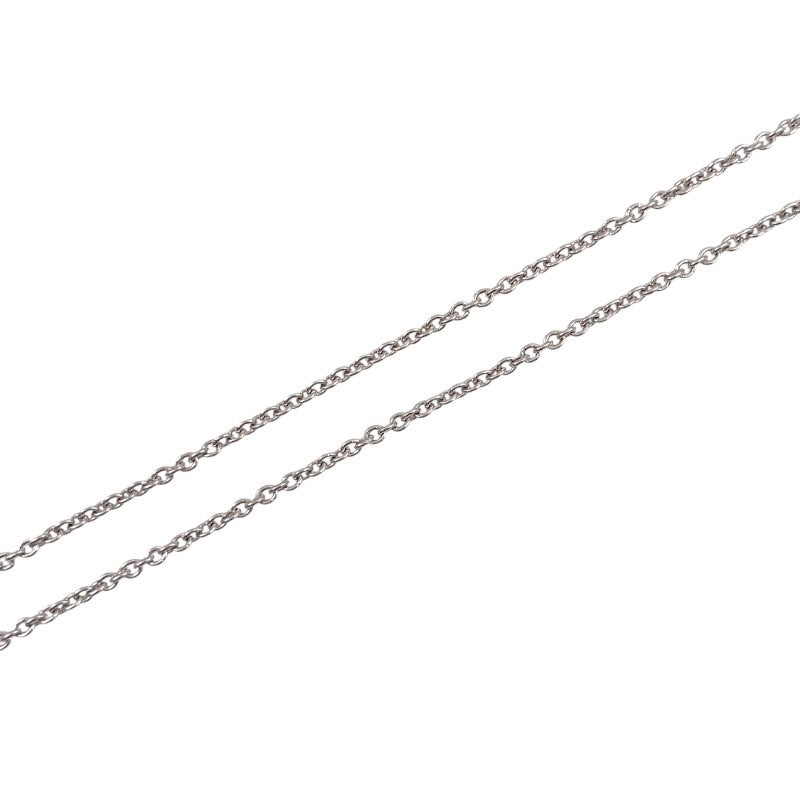 【BVLGARI】ブルガリ ラテンクロス  ネックレス K18ホワイトゴールド メンズ 750 ペンダント 十字架 ダイヤモンド レディース