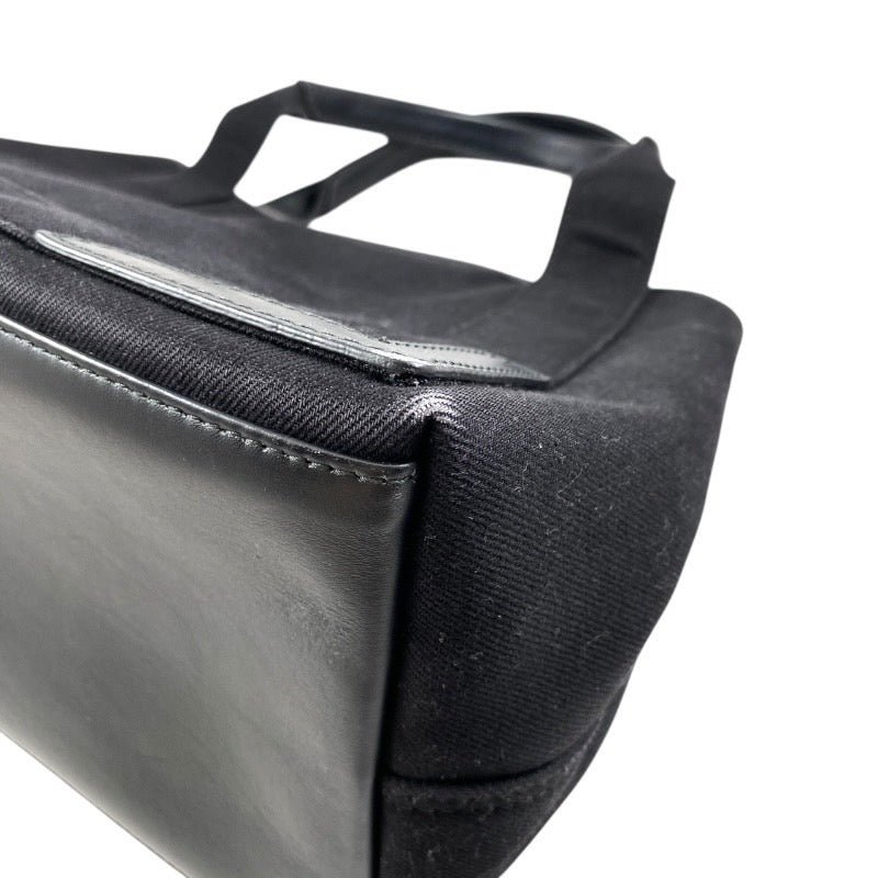 【BALENCIAGA】バレンシアガ カバスS 339933 9DH1N ハンドバッグ コットンキャンバス レディース ポーチ付き トート 黒 ブラック