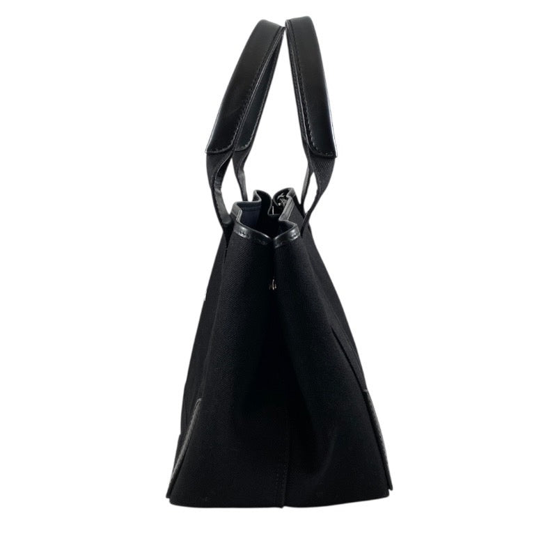 【BALENCIAGA】バレンシアガ カバスS 339933 9DH1N ハンドバッグ コットンキャンバス レディース ポーチ付き トート 黒 ブラック