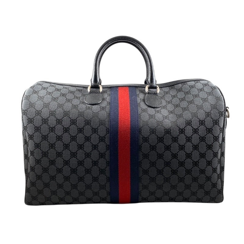 【BALENCIAGA】バレンシアガ ミディアムダッフルバッグ 350個限定 680124 ボストンバッグ メンズ バレンシアガ ザ ハッカープロジェクト グッチ コラボ BALENCIAGA×GUCCI The Hacker Project