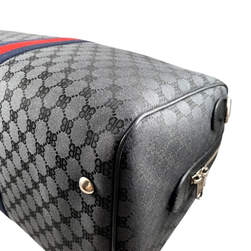 【BALENCIAGA】バレンシアガ ミディアムダッフルバッグ 350個限定 680124 ボストンバッグ メンズ バレンシアガ ザ ハッカープロジェクト グッチ コラボ BALENCIAGA×GUCCI The Hacker Project