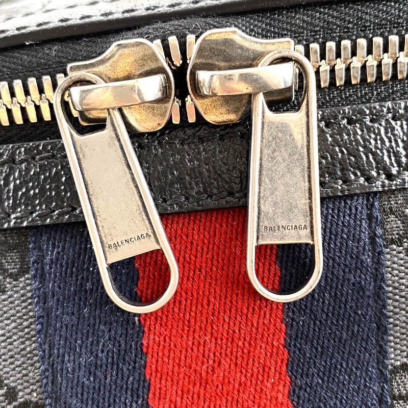 【BALENCIAGA】バレンシアガ ミディアムダッフルバッグ 350個限定 680124 ボストンバッグ メンズ バレンシアガ ザ ハッカープロジェクト グッチ コラボ BALENCIAGA×GUCCI The Hacker Project