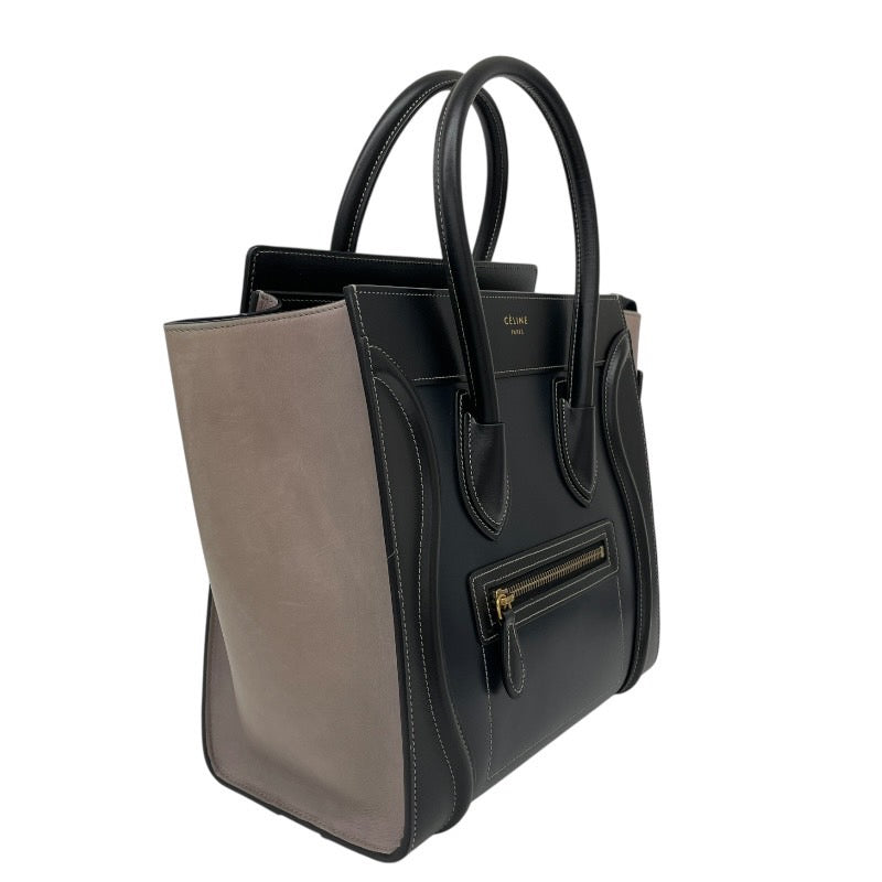 【CELINE】セリーヌ ラゲージ マイクロショッパー トートバッグ レザー レディース ハンド