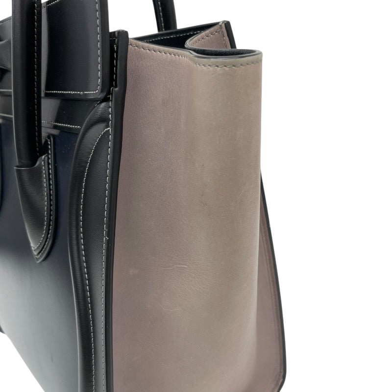 【CELINE】セリーヌ ラゲージ マイクロショッパー トートバッグ レザー レディース ハンド