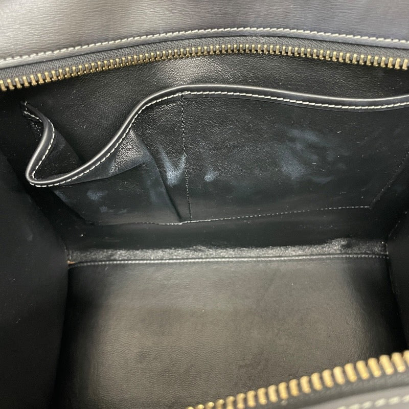 【CELINE】セリーヌ ラゲージ マイクロショッパー トートバッグ レザー レディース ハンド