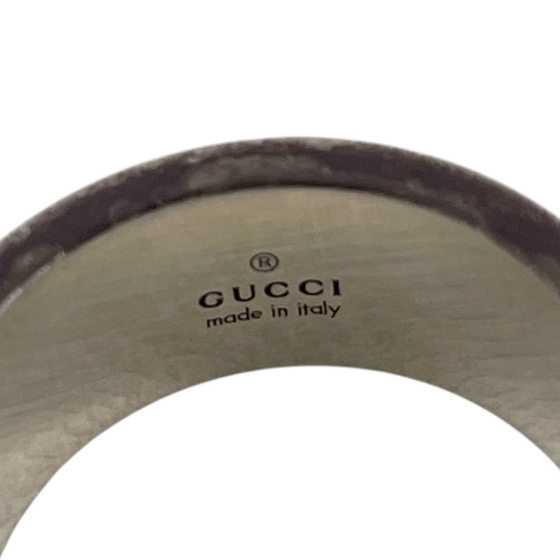 【GUCCI】グッチ ゴースト 455318 リング・指輪 シルバー925 メンズ GG 17号 日本サイズ16号 レディース
