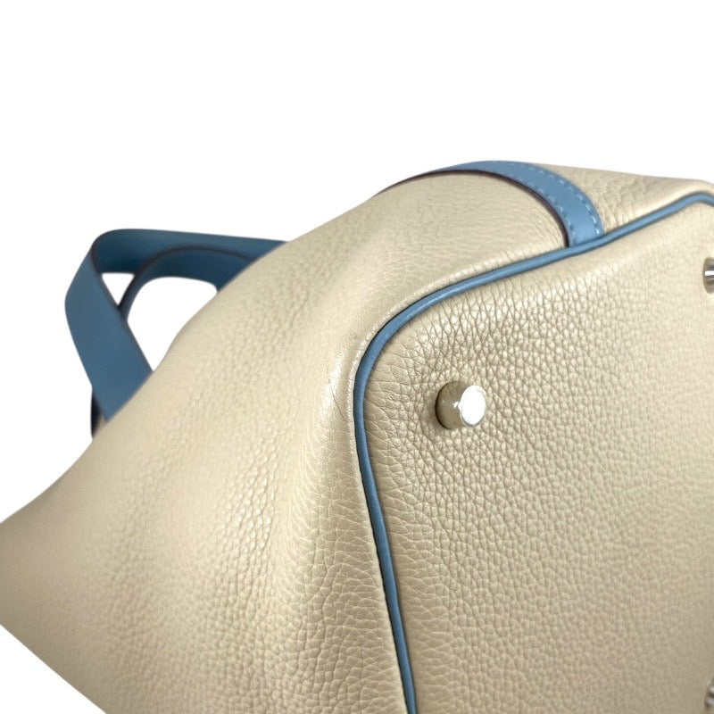 【HERMES】エルメス ピコタンMM ハンドバッグ レザー レディース □M刻印 2009年製造 バイカラー