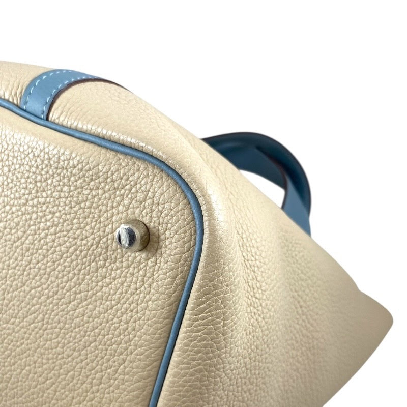 【HERMES】エルメス ピコタンMM ハンドバッグ レザー レディース □M刻印 2009年製造 バイカラー