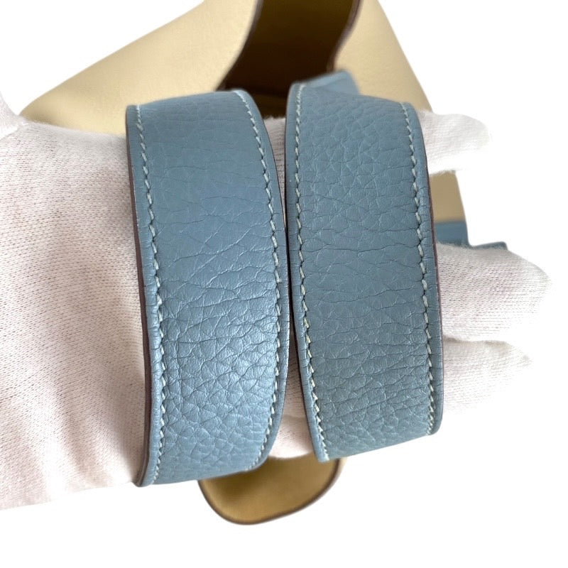 【HERMES】エルメス ピコタンMM ハンドバッグ レザー レディース □M刻印 2009年製造 バイカラー