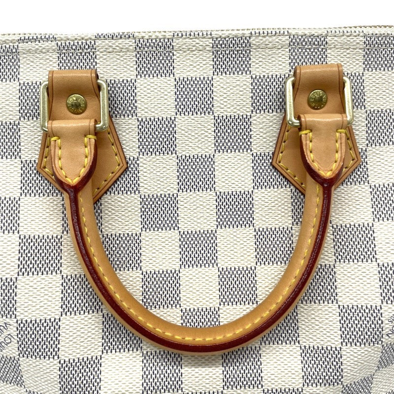 【LOUIS VUITTON】ルイ・ヴィトン スピーディ25 N41534 ハンドバッグ レディース ダミエアズール ミニボストン 白 ホワイト