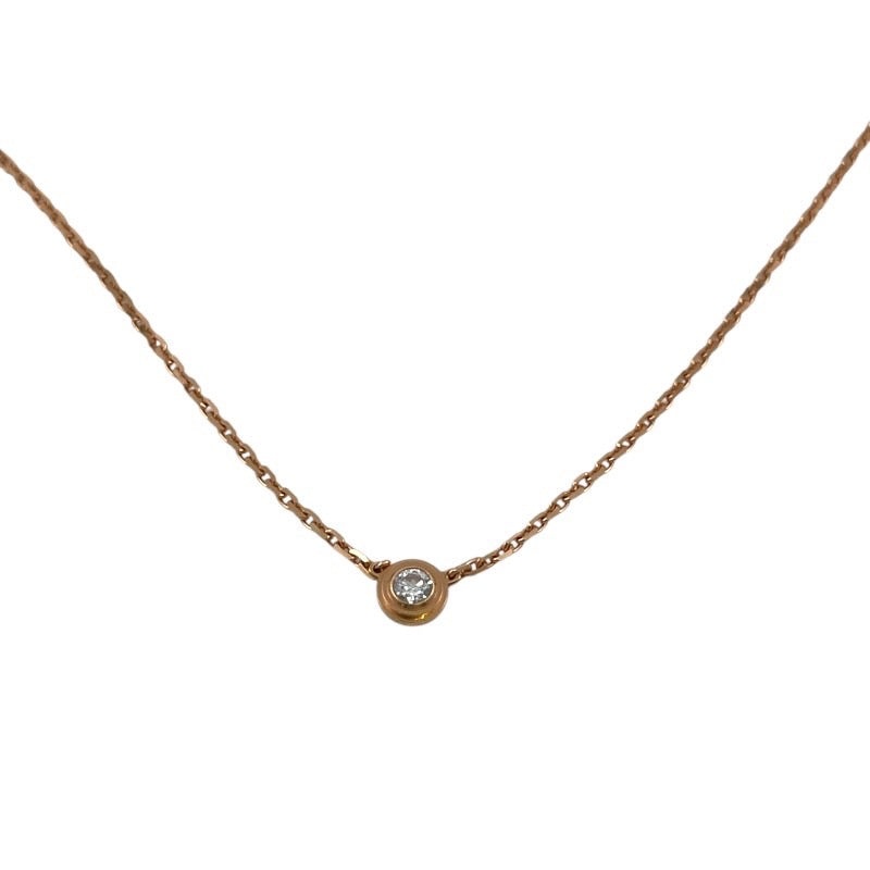 【CARTIER】カルティエ ダムール XS B7224516 ネックレス K18ピンクゴールド レディース 750 ダイヤモンド 現行モデル 2022年保証書付