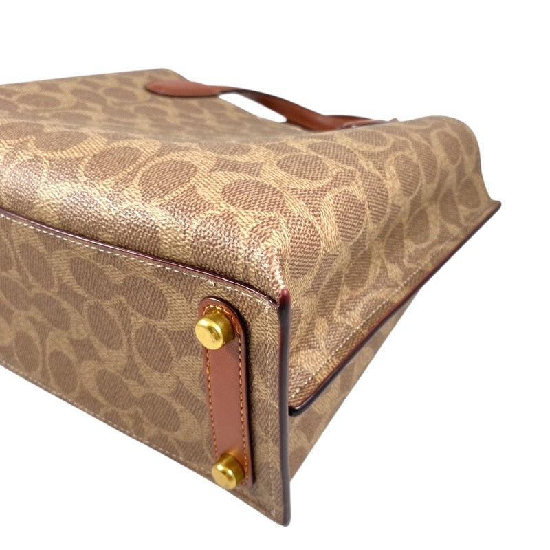 【COACH】コーチ ウィロウ B2222-C8562 ハンドバッグ PVC レディース 2WAY ショルダー シグネチャー
