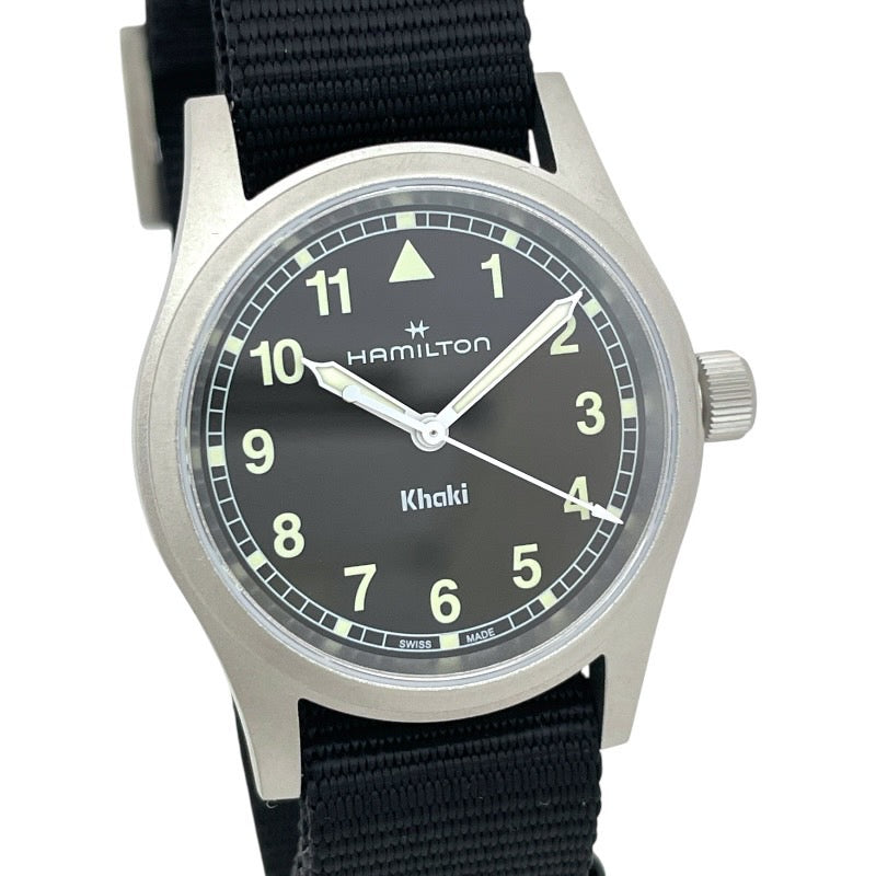 【HAMILTON】ハミルトン カーキ フィールド H69301430 (H693010) 腕時計 ステンレススチール メンズ クォーツ 33mm テキスタイル