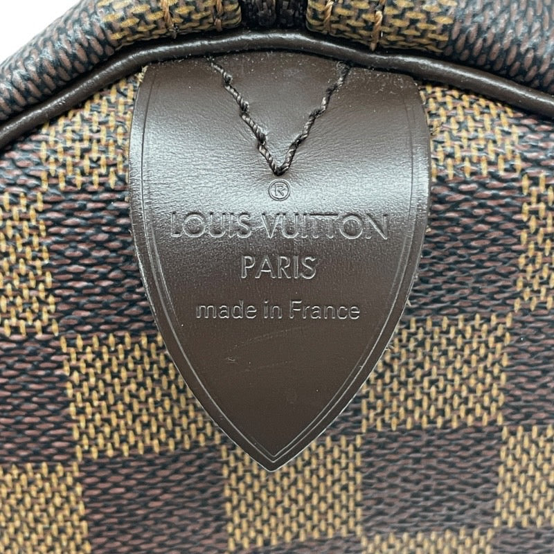 【LOUIS VUITTON】ルイ・ヴィトン スピーディ30 N41531 ハンドバッグ レディース ダミエ エベヌ ミニボストン