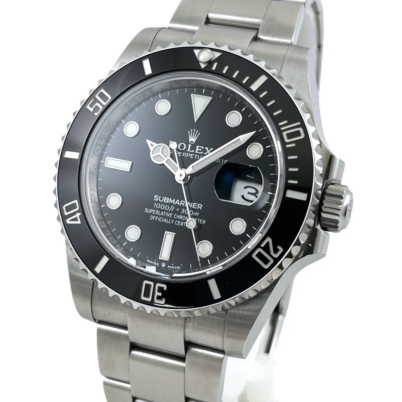 【ROLEX】ロレックス サブマリーナー デイト41 126610LN 腕時計 ステンレススチール メンズ ランダム番 2022年ギャラ 黒 ブラック 自動巻き