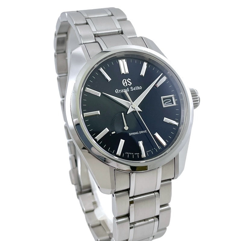 【Grand Seiko】グランドセイコー ヘリテージコレクション SBGA375 9R65-0CV0 腕時計 ステンレススチール メンズ 自動巻き スプリングドライブ ミッドナイトブルー
