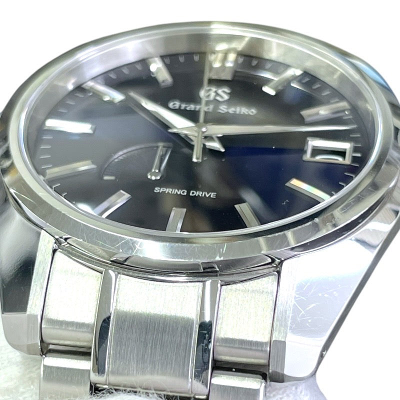 【Grand Seiko】グランドセイコー ヘリテージコレクション SBGA375 9R65-0CV0 腕時計 ステンレススチール メンズ 自動巻き スプリングドライブ ミッドナイトブルー