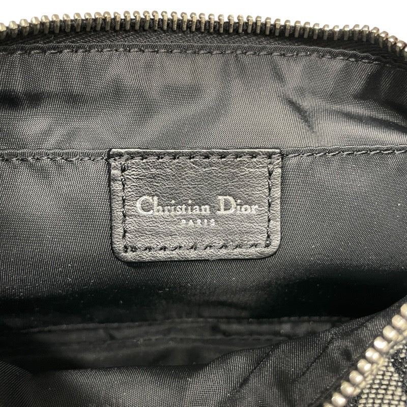 【Christian Dior】クリスチャンディオール トロッター ワンショルダーミニバッグ ショルダーバッグ キャンバス レディース アクセサリーポーチ ハンド