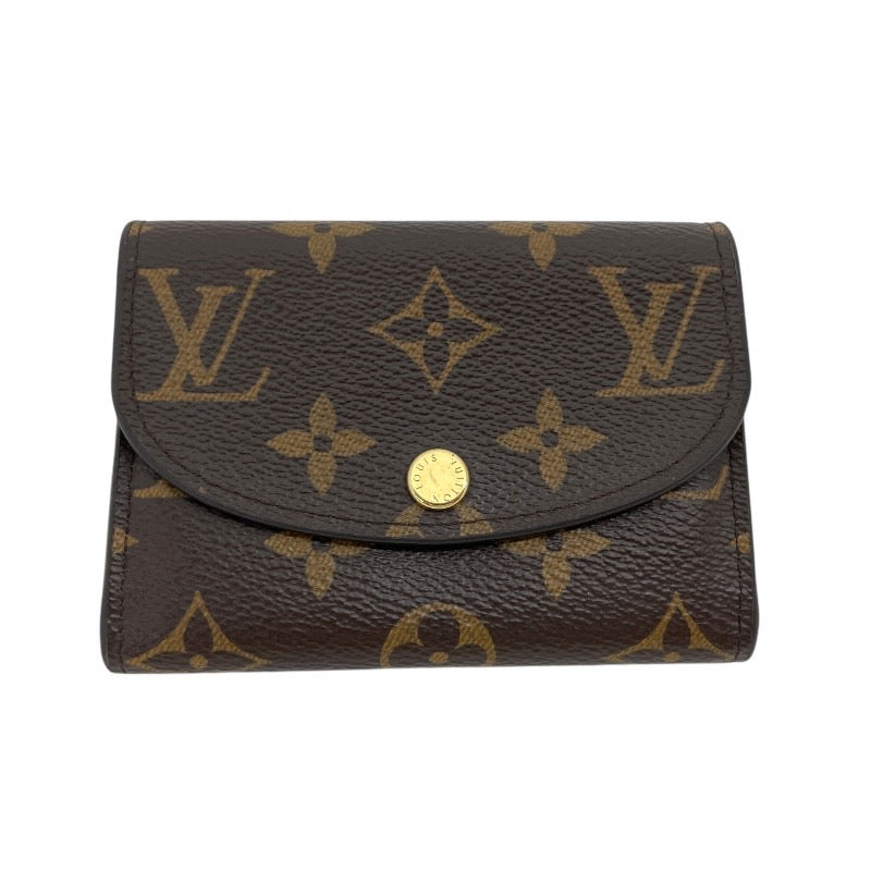 【LOUIS VUITTON】ルイ・ヴィトン ポルトモネ ロザリ M62361 コインケース レディース ローズバレリーヌ モノグラム ピンク 財布 カードケース