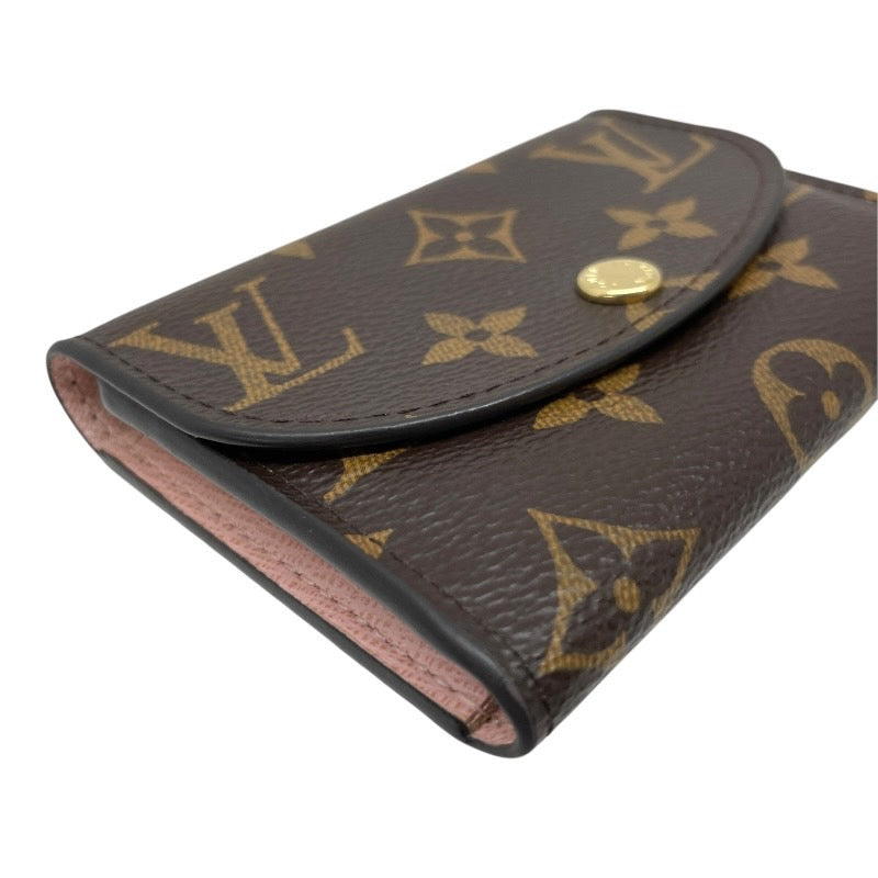 【LOUIS VUITTON】ルイ・ヴィトン ポルトモネ ロザリ M62361 コインケース レディース ローズバレリーヌ モノグラム ピンク 財布 カードケース