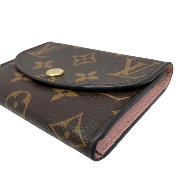 【LOUIS VUITTON】ルイ・ヴィトン ポルトモネ ロザリ M62361 コインケース レディース ローズバレリーヌ モノグラム ピンク 財布 カードケース