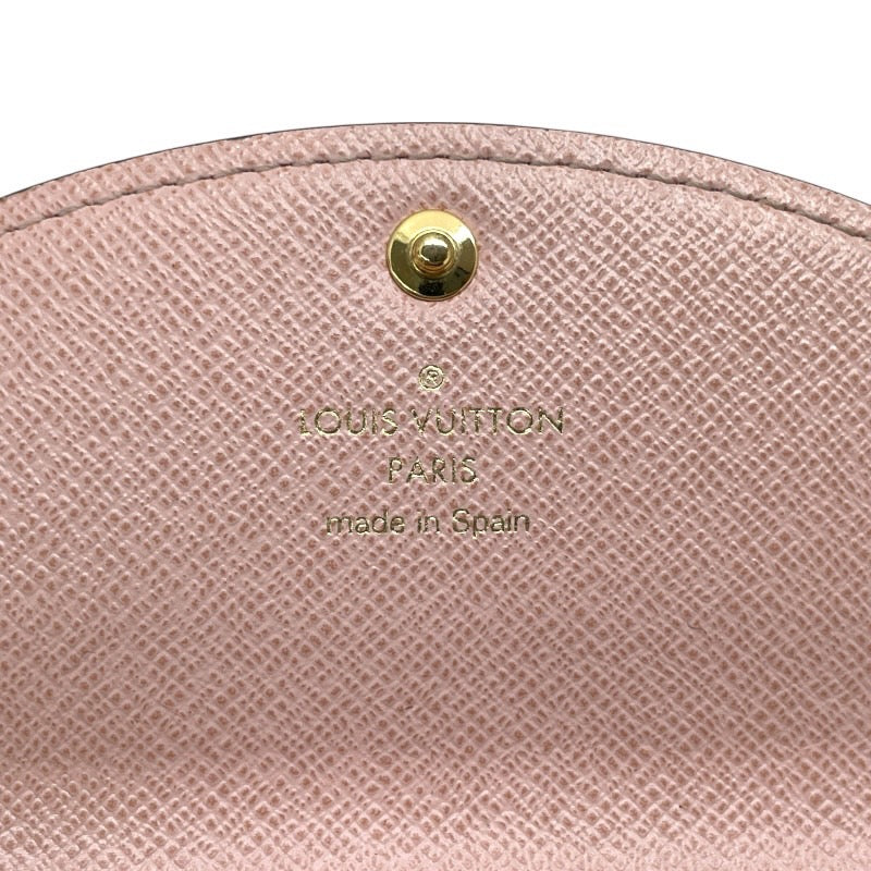 【LOUIS VUITTON】ルイ・ヴィトン ポルトモネ ロザリ M62361 コインケース レディース ローズバレリーヌ モノグラム ピンク 財布 カードケース