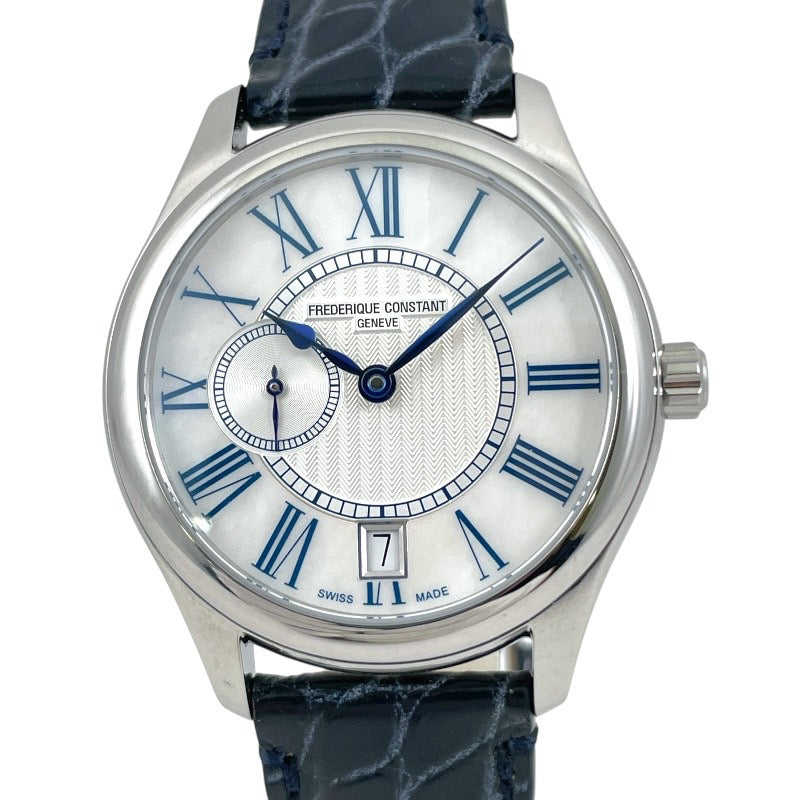 【FREDERIQUE CONSTANT】フレデリック・コンスタント スモールセコンドウォッチ FC-318MPWN3B6 腕時計 SS/レザー メンズ FC-318X3B 自動巻き オートマティック レディース