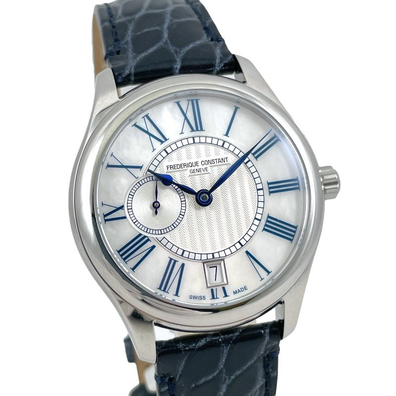 【FREDERIQUE CONSTANT】フレデリック・コンスタント スモールセコンドウォッチ FC-318MPWN3B6 腕時計 SS/レザー メンズ FC-318X3B 自動巻き オートマティック レディース
