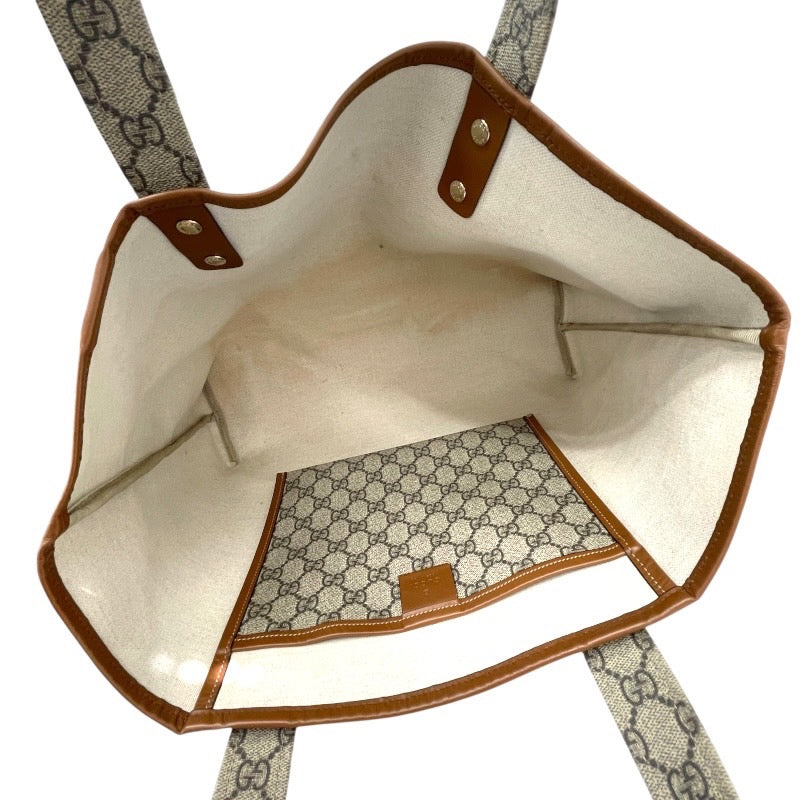 【GUCCI】グッチ GGスプリーム 211134 トートバッグ PVC レディース シェリーライン ハンド