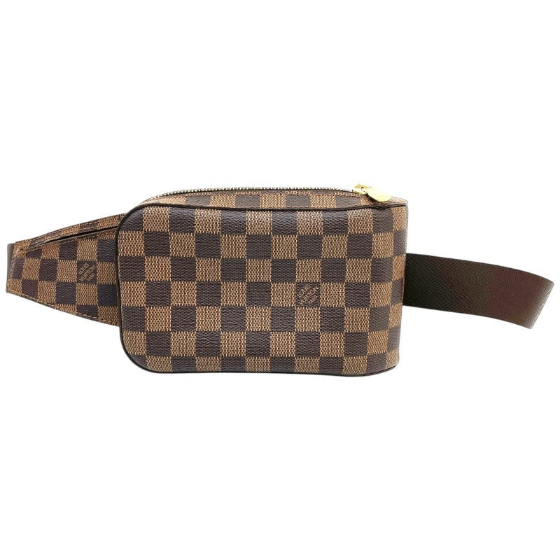 【LOUIS VUITTON】ルイ・ヴィトン ジェロニモス N51994 ウエストバッグ メンズ ダミエ エベヌ ボディバッグ ショルダー