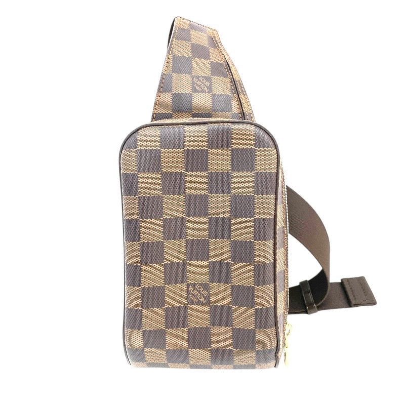 【LOUIS VUITTON】ルイ・ヴィトン ジェロニモス N51994 ウエストバッグ メンズ ダミエ エベヌ ボディバッグ ショルダー