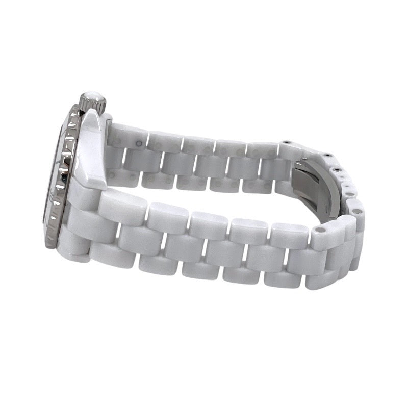 【CHANEL】シャネル J12 33mm H0968 腕時計 ホワイトセラミック レディース クォーツ 白