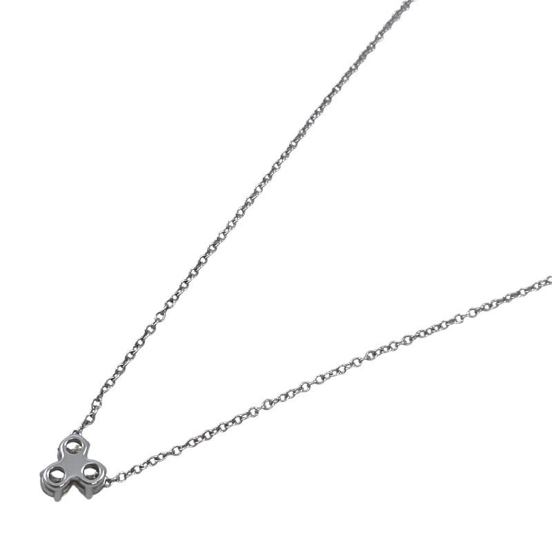 【TIFFANY&Co.】ティファニー アリア ネックレス Pt950プラチナ レディース 3P ダイヤモンド