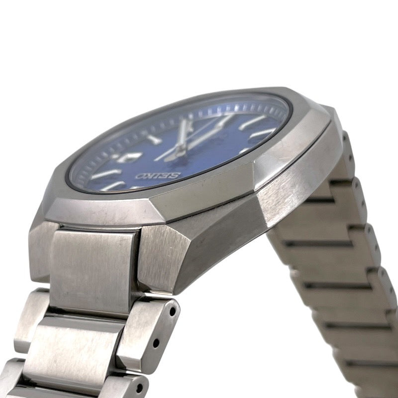 【SEIKO】セイコー アストロン ネクスター(NEXTER) SBXY061 7B72-0AF0 腕時計 チタン メンズ ASTRON ソーラー電波 ブルー 青文字盤