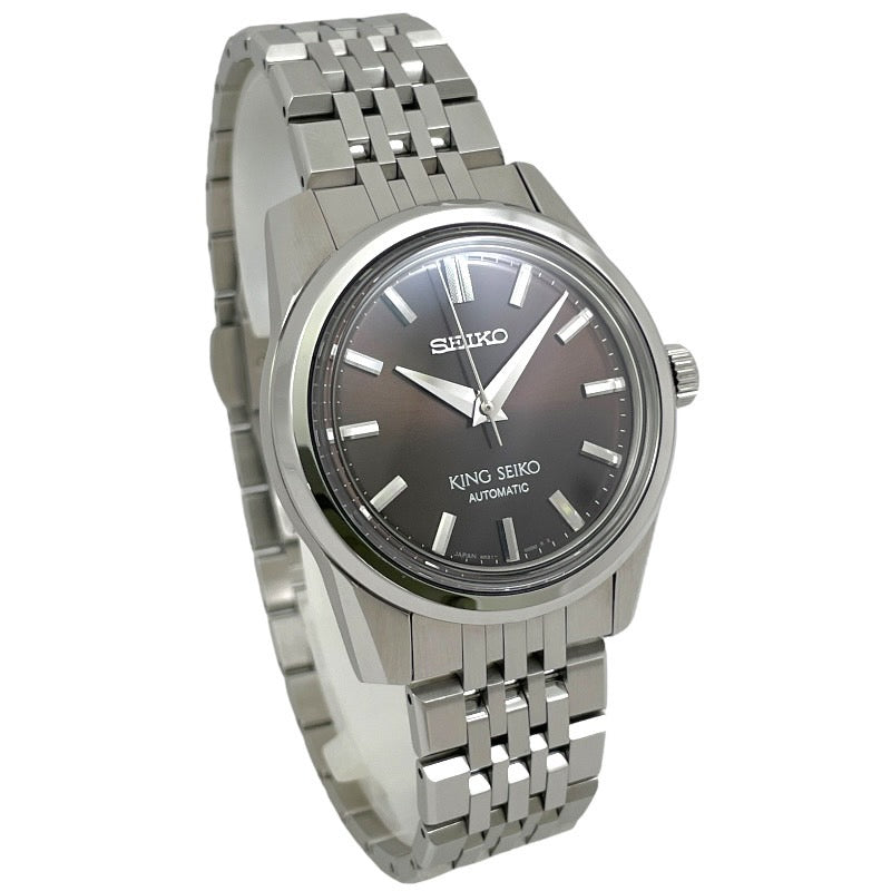 【SEIKO】セイコー キングセイコー KSK SDKS007 6R31-00D0 腕時計 ステンレススチール メンズ 自動巻き ブラウン文字盤 復刻