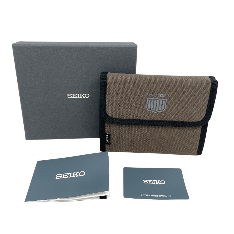 【SEIKO】セイコー キングセイコー KSK SDKS007 6R31-00D0 腕時計 ステンレススチール メンズ 自動巻き ブラウン文字盤 復刻
