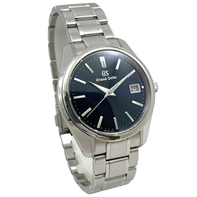 【Grand Seiko】グランドセイコー ヘリテージコレクション SBGP005 9F85-0AD0 腕時計 ステンレススチール メンズ クォーツ ブルー 青文字盤