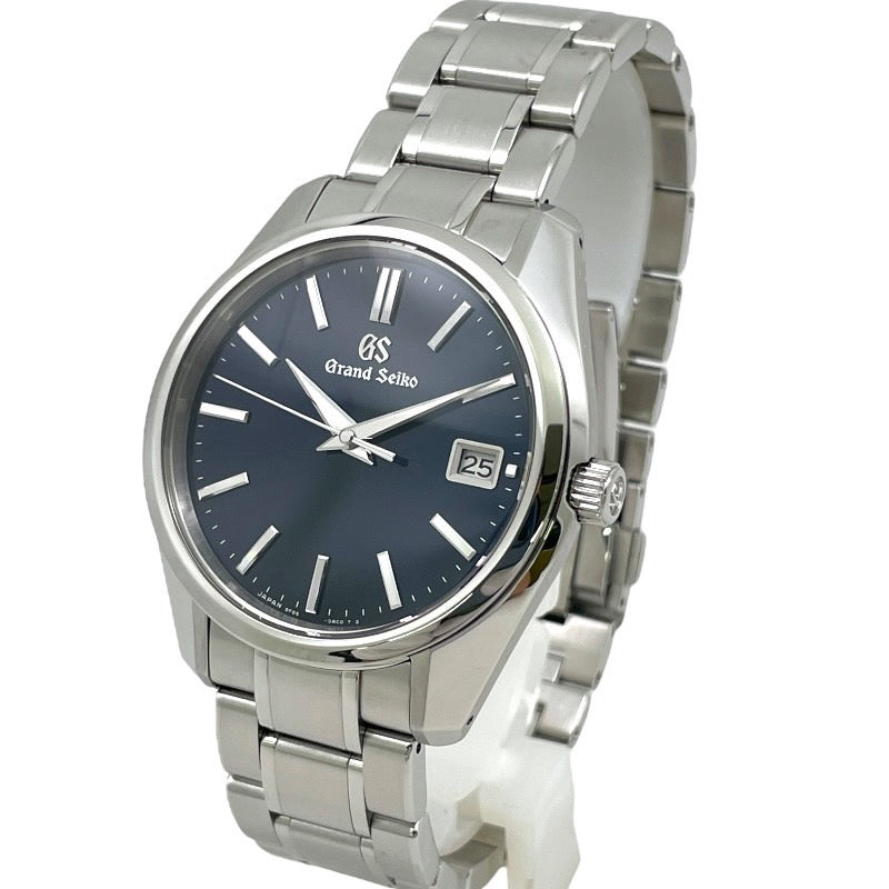 【Grand Seiko】グランドセイコー ヘリテージコレクション SBGP005 9F85-0AD0 腕時計 ステンレススチール メンズ クォーツ ブルー 青文字盤