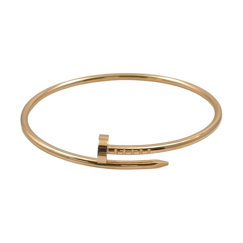 【CARTIER】カルティエ ジュストアンクル スモール B6062516 ブレスレット K18ピンクゴールド レディース 750 サイズ16 2025年保証書