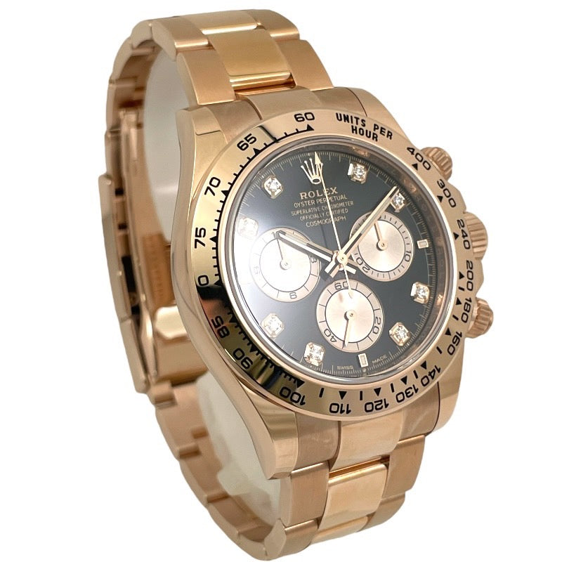 【ROLEX】ロレックス コスモグラフ デイトナ 126505G 腕時計 K18ピンクゴールド メンズ ランダム番 2024年ギャラ ダイヤ ブライトブラック サンダスト