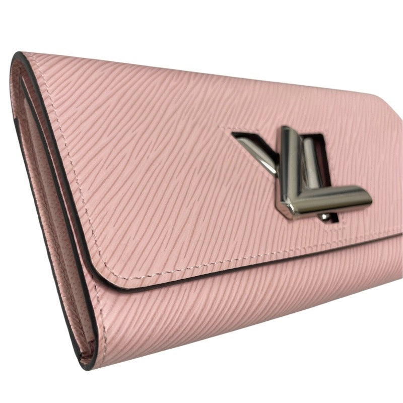 【LOUIS VUITTON】ルイ・ヴィトン ポルトフォイユ ツイスト M61178 長財布 レザー レディース ローズバレリーヌ ピンク