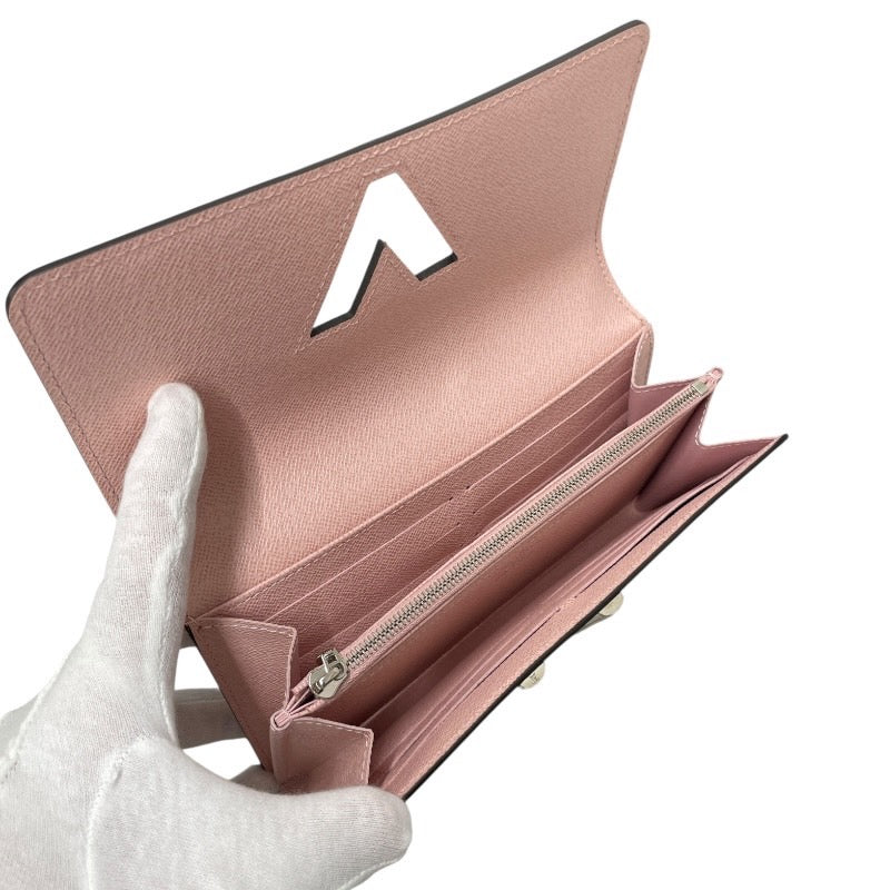 【LOUIS VUITTON】ルイ・ヴィトン ポルトフォイユ ツイスト M61178 長財布 レザー レディース ローズバレリーヌ ピンク