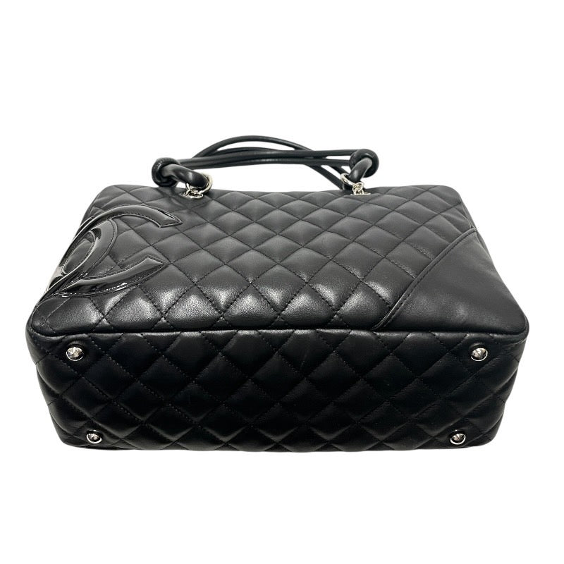 CHANEL】シャネル ボウリングバッグ A25171 ハンドバッグ レザー