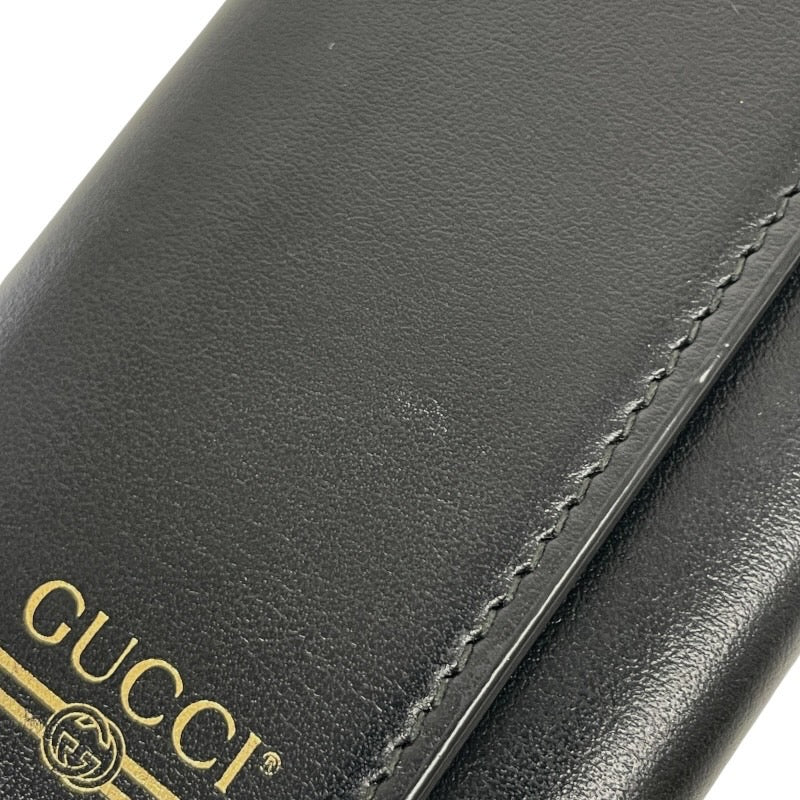 GUCCI】グッチ 6連 547588 キーケース レザー メンズ 黒