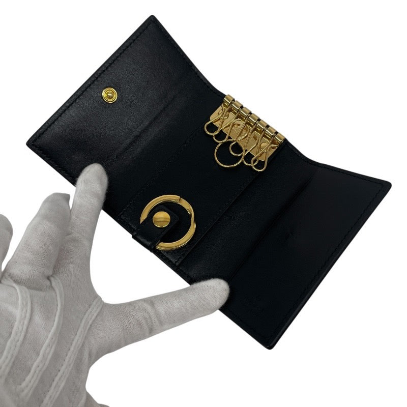 GUCCI】グッチ 6連 547588 キーケース レザー メンズ 黒