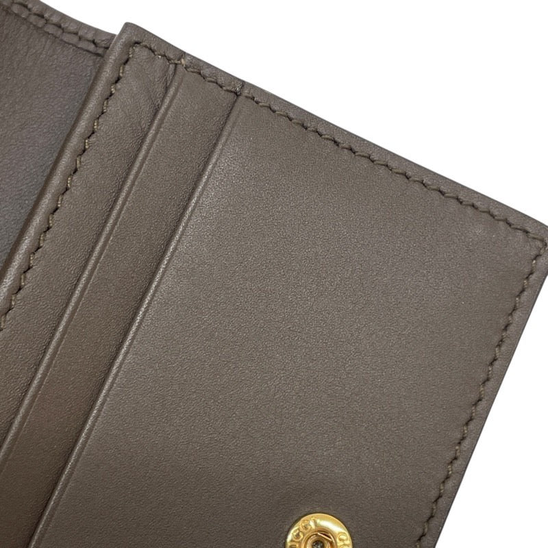 【GUCCI】グッチ GGスプリーム 508757 二つ折り財布 レディース コンパクトウォレット