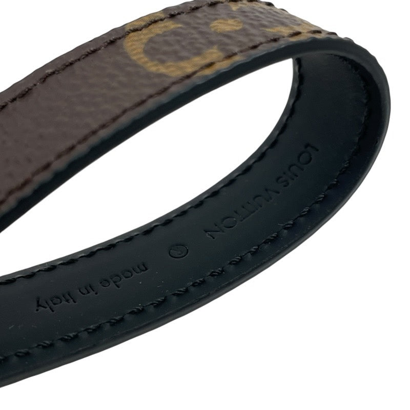 【LOUIS VUITTON】ルイ・ヴィトン ポルトクレ スリム ドラゴンヌ M00853 キーリング メンズ モノグラム ブラック キーホルダー チャーム レディース
