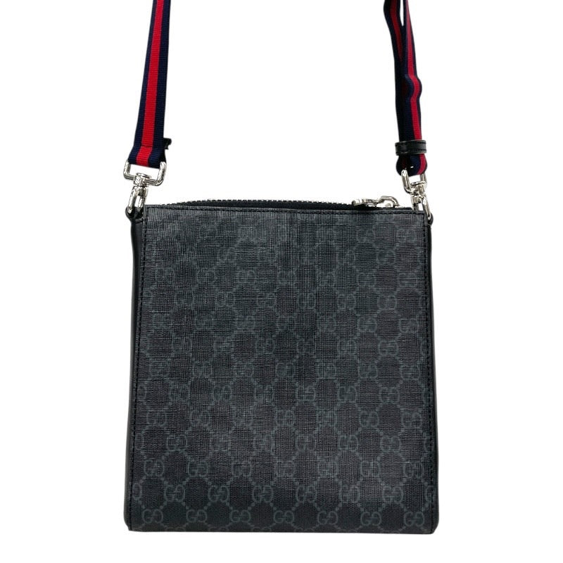 【GUCCI】グッチ GGスプリーム 523599 ショルダーバッグ メンズ クロスボディ シェリーライン レディース