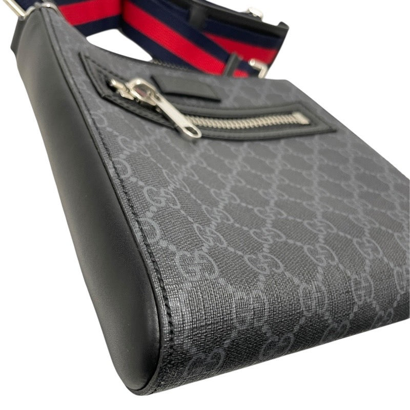 GUCCI GGスプリーム ショルダーバッグ クロスボディ メンズ　ブラック 楽天市場】【訳あり新品】 グッチ ショルダーバッグ インター